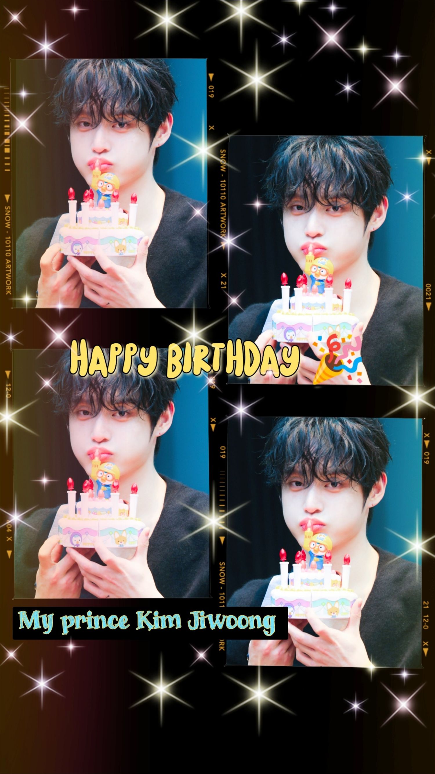 A moment captured by Kim Jiwoong (ZEROBASEONE)'s fan