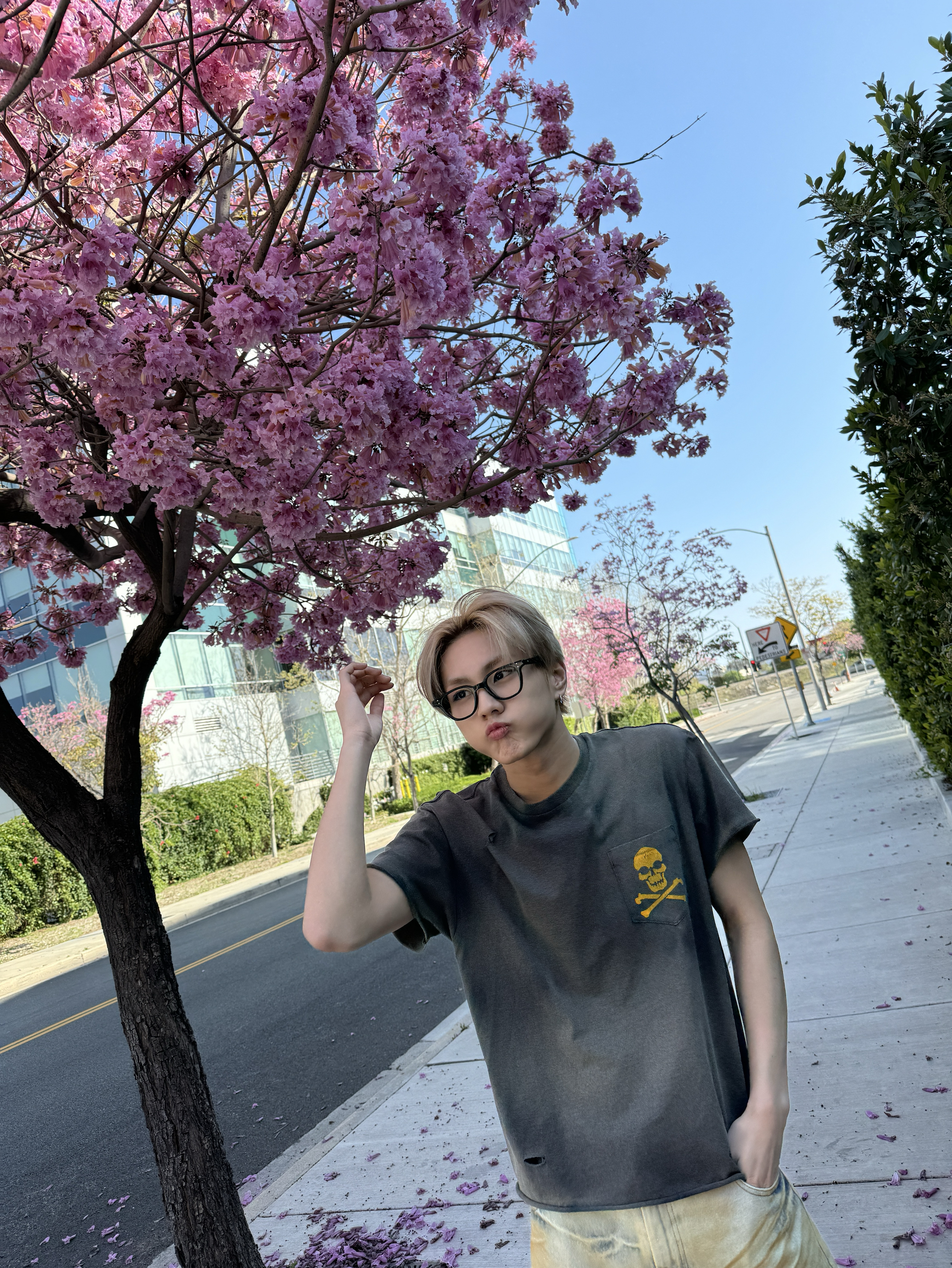A moment captured by Jungwon (ENHYPEN)'s fan