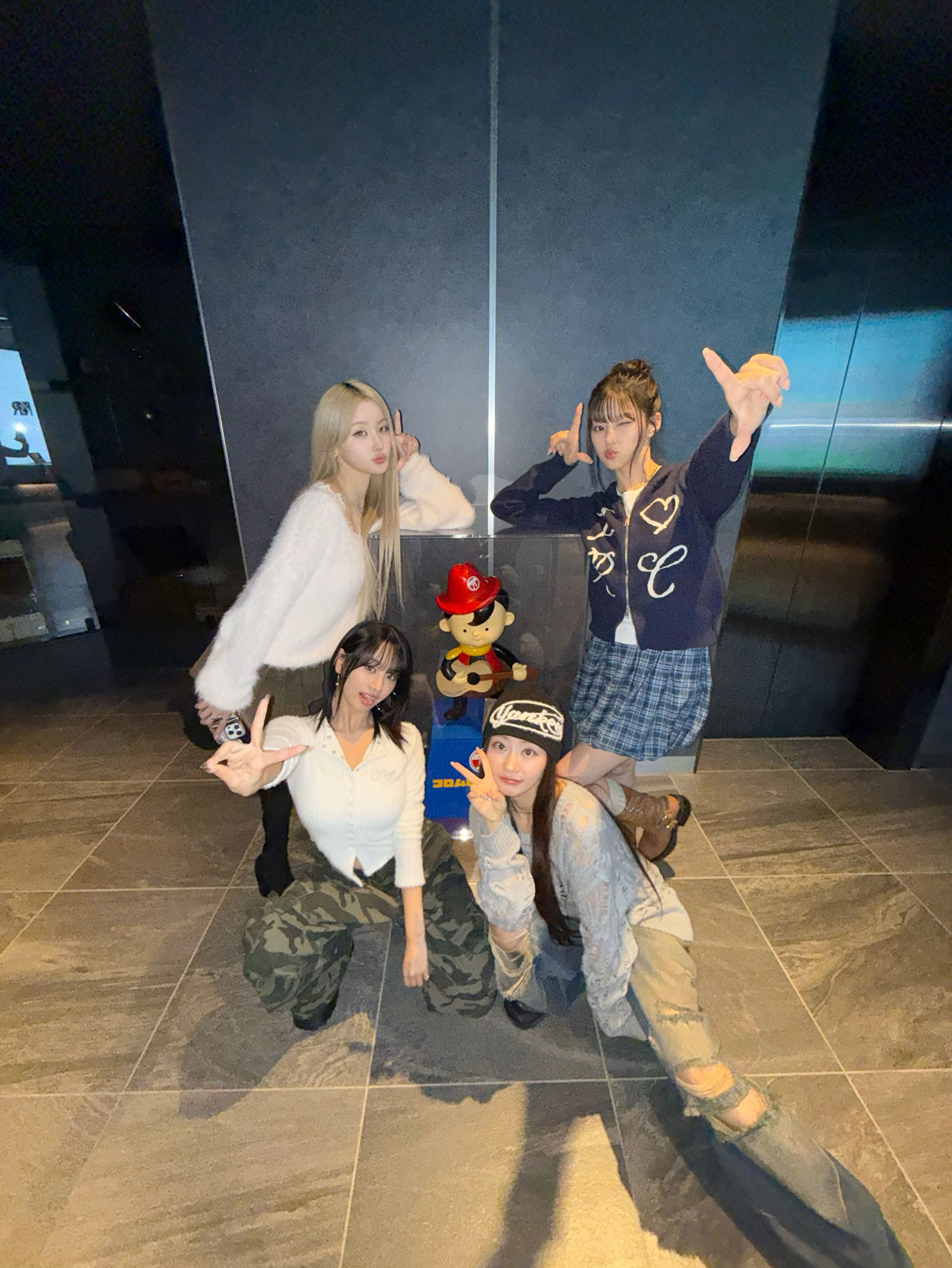 A moment captured by KISS OF LIFE's fan