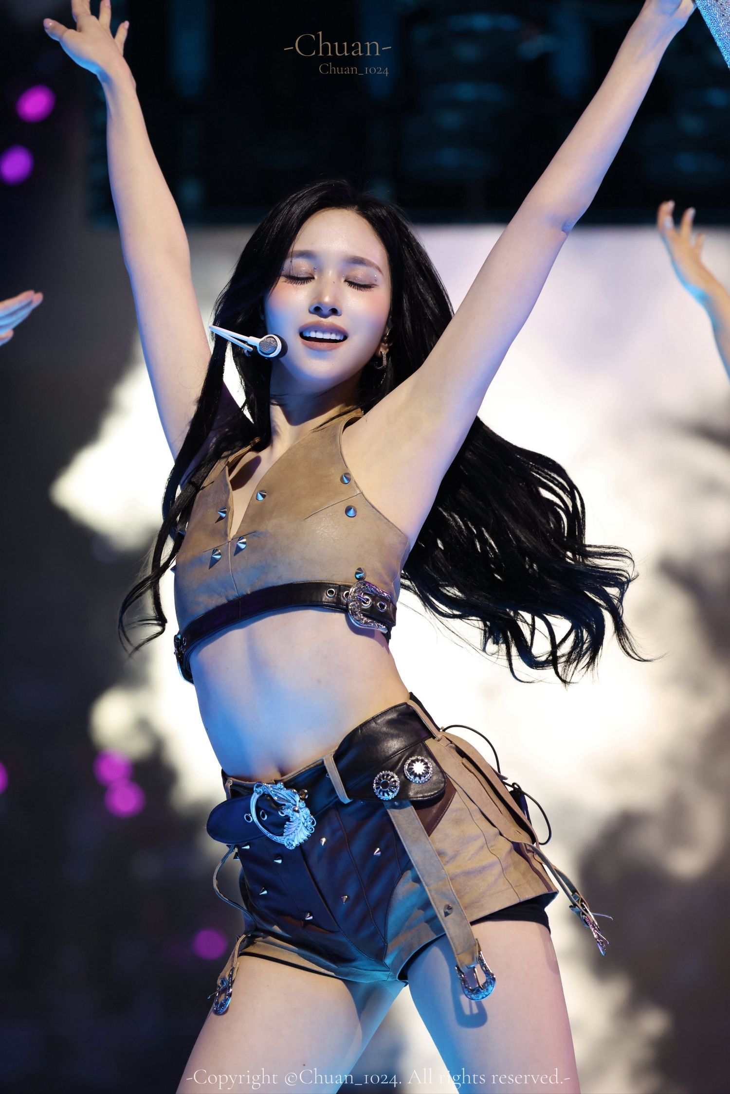 Mina (TWICE)粉絲拍下的瞬間