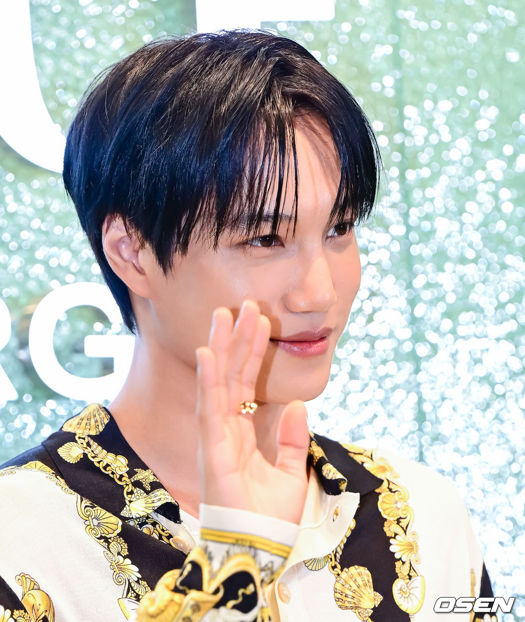 A moment captured by Kai (EXO)'s fan