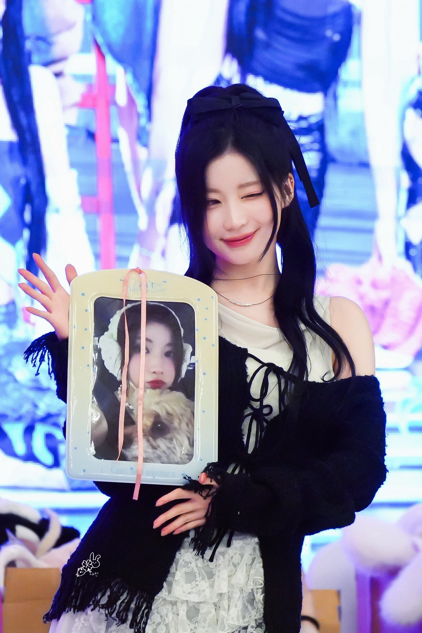 A moment captured by Asa (BABYMONSTER)'s fan