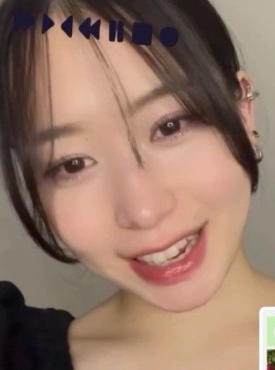 Recent activity shot of Kasahara Momona (ME:I)