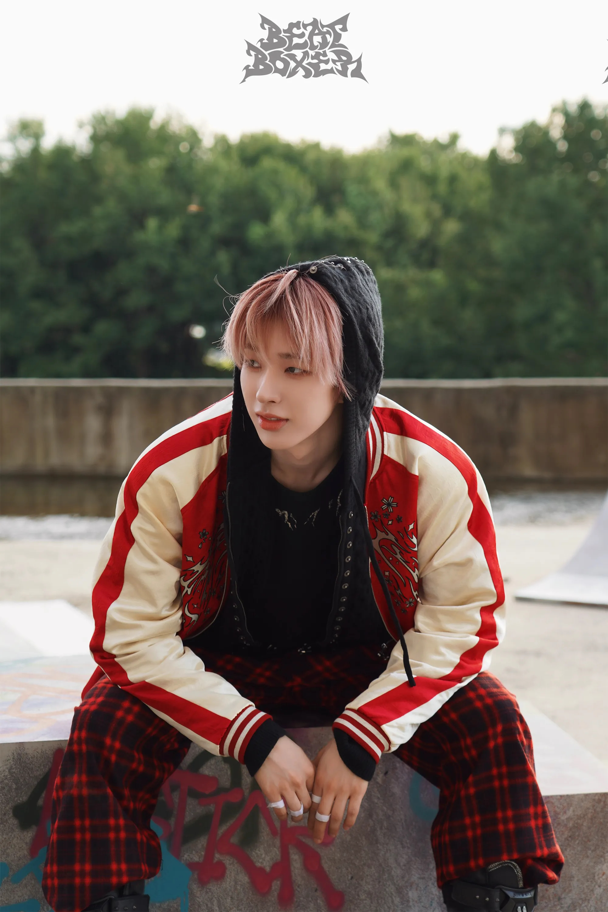 Recent activity shot of Tomoya (NEXZ)