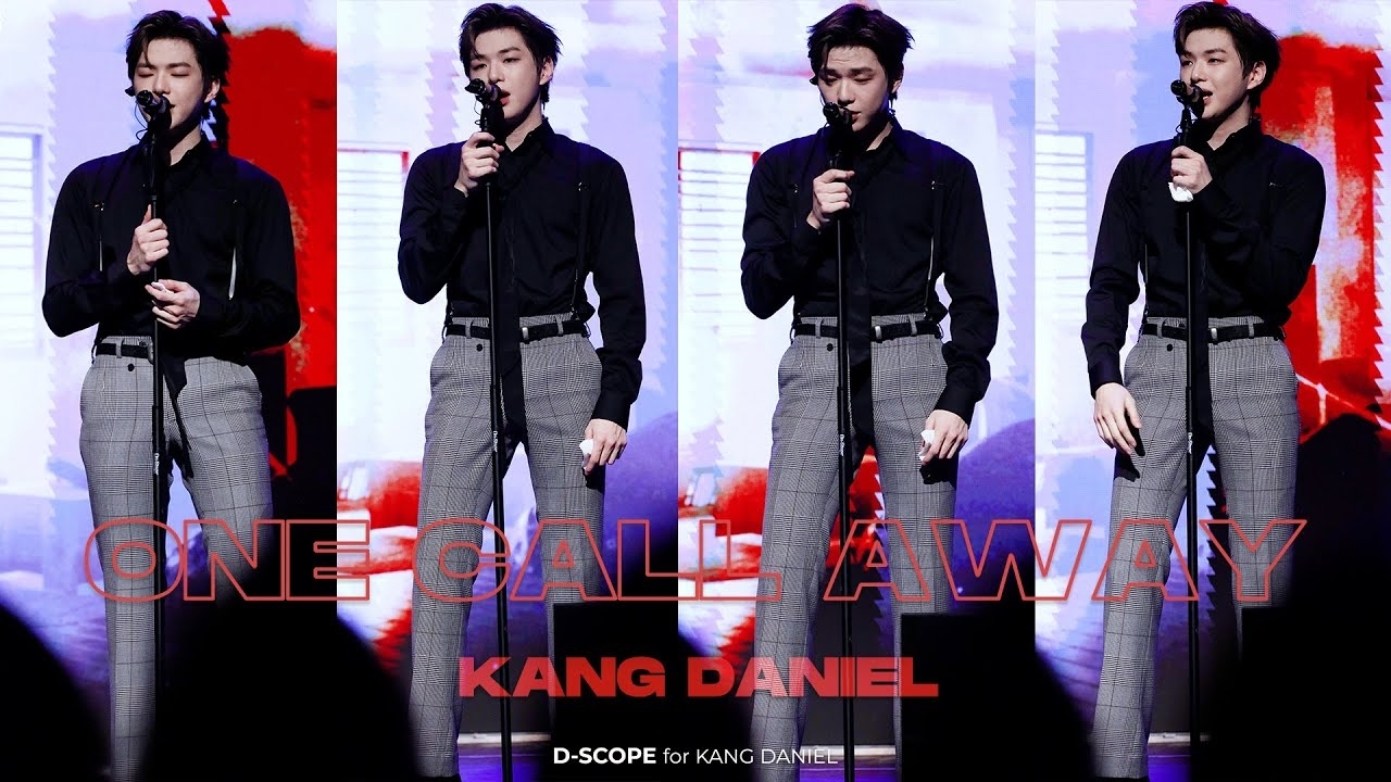 강다니엘의 비하인드 컷