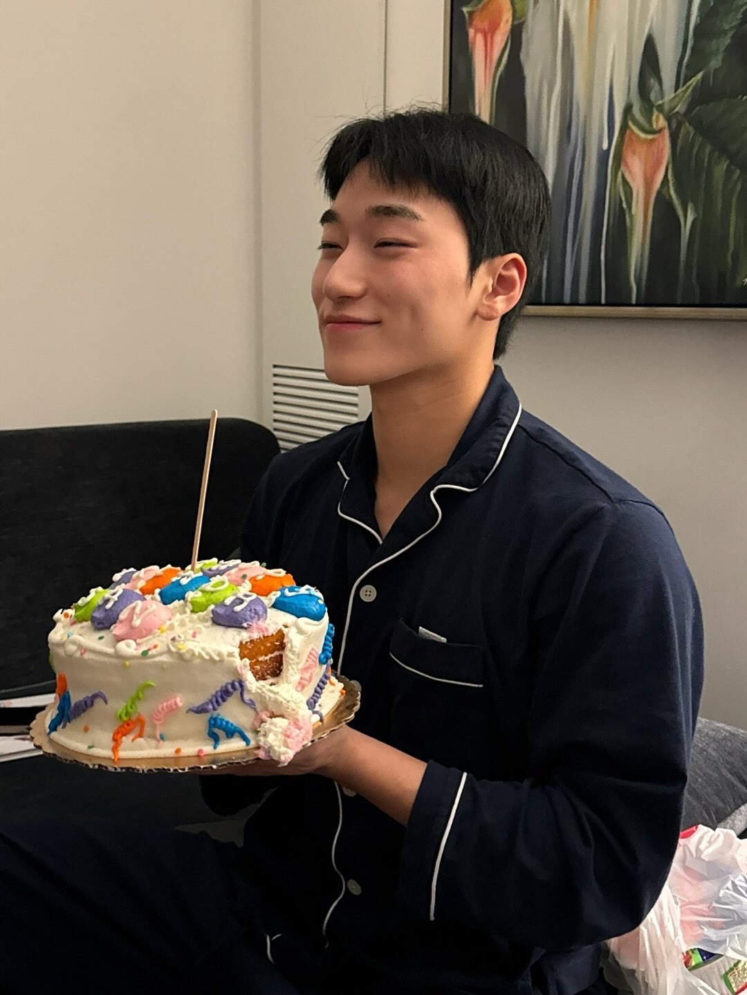 Behind-the-scenes cut of San (ATEEZ)