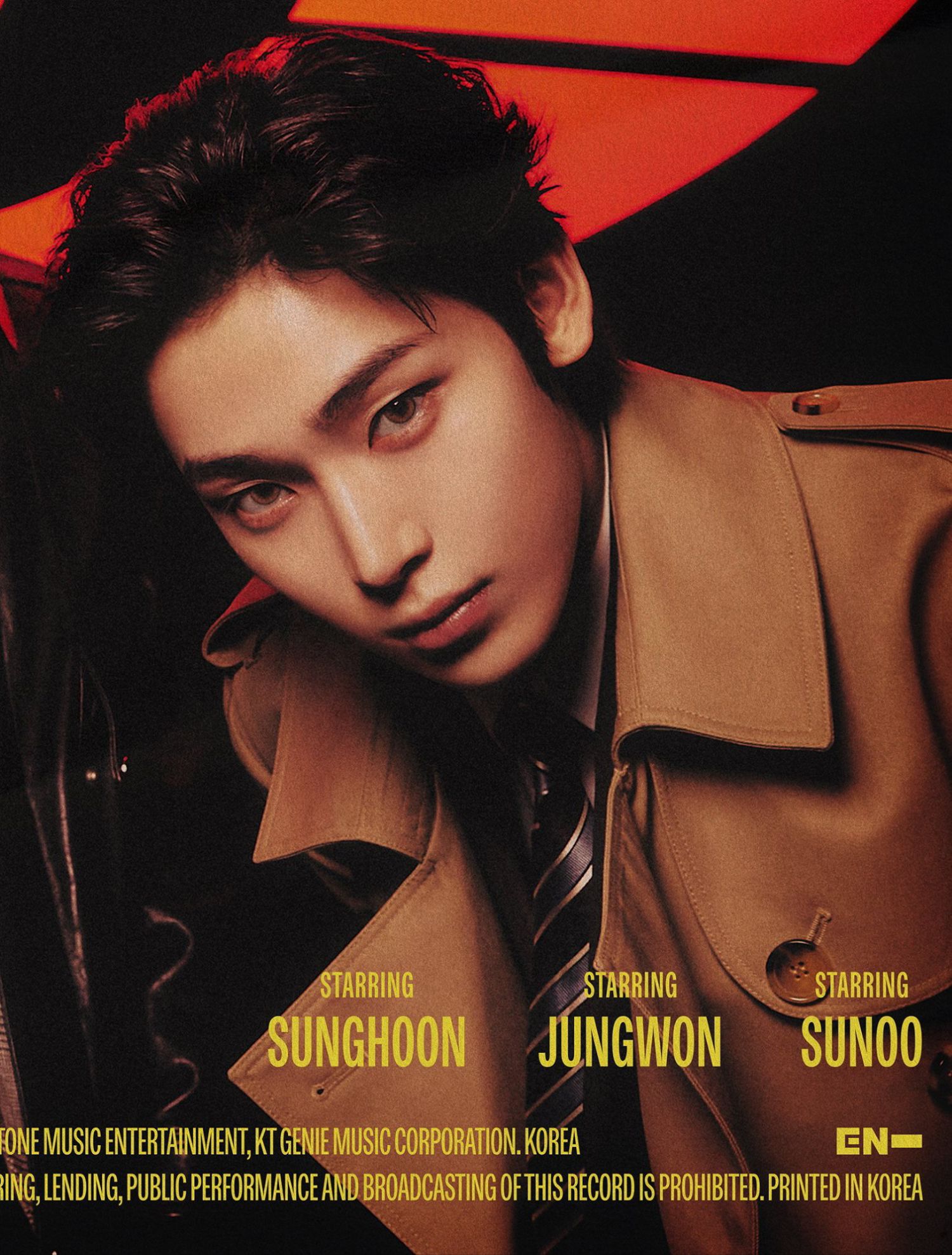 Behind-the-scenes cut of Sunoo (ENHYPEN)