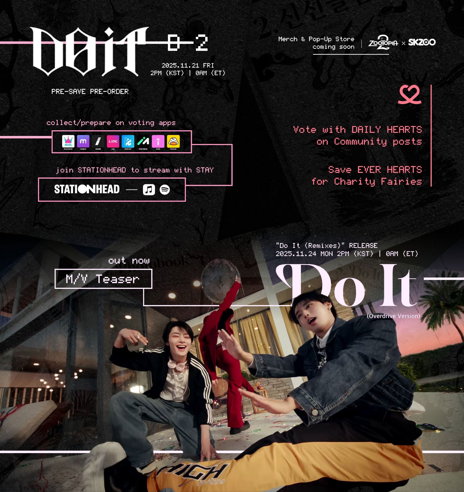 Behind-the-scenes cut of Stray Kids