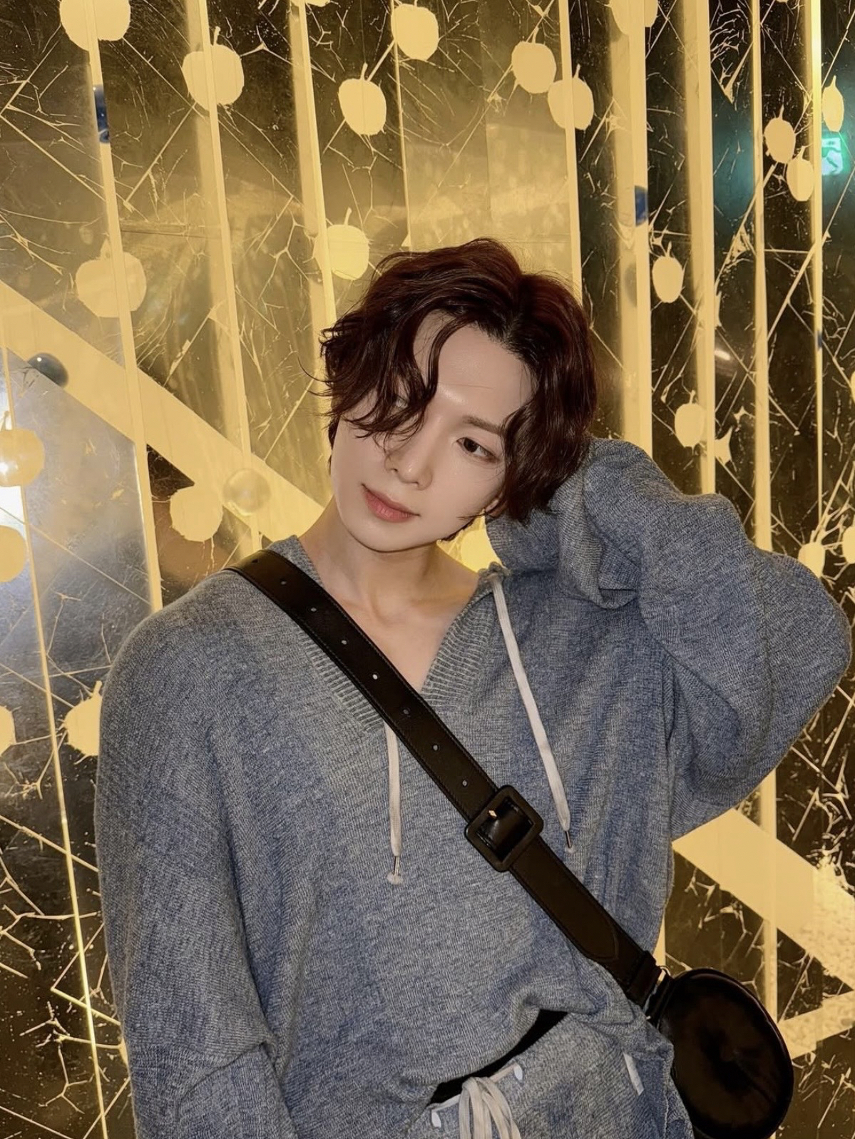 Behind-the-scenes cut of Yeosang (ATEEZ)