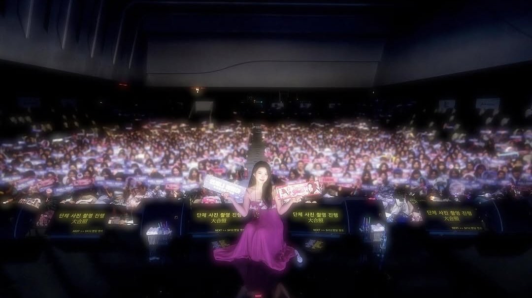 A moment captured by Yeri (Red Velvet)'s fan