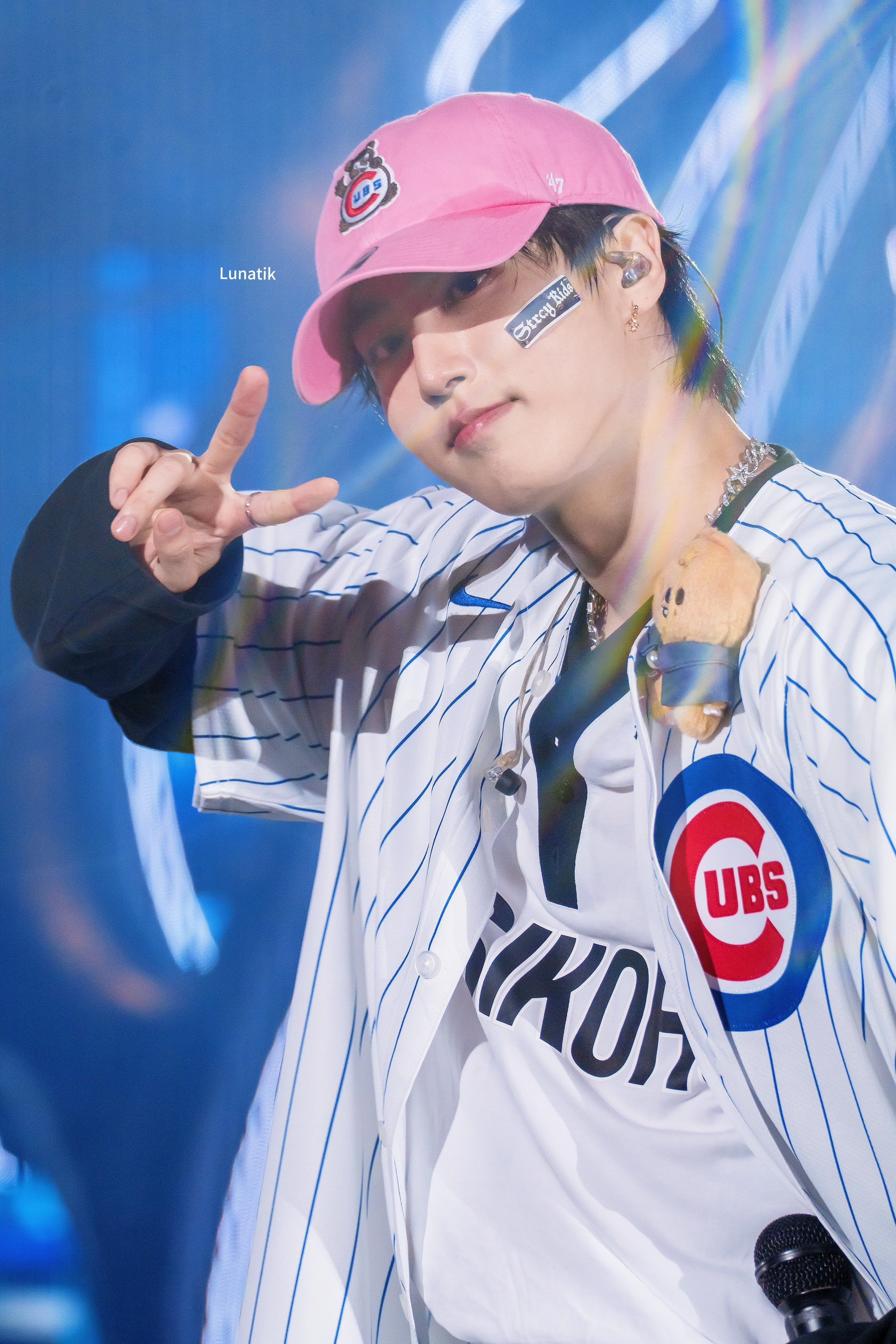 Recent activity shot of HAN (Stray Kids)