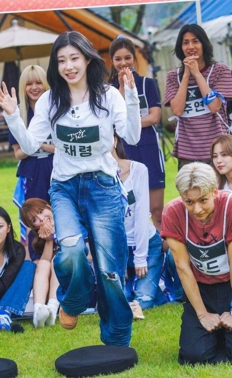 Behind-the-scenes cut of Chaeryeong (ITZY)