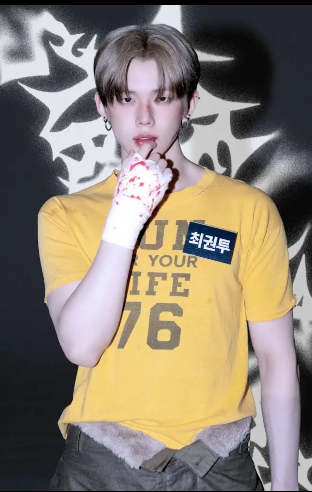 A moment captured by Yeonjun (TOMORROW X TOGETHER)'s fan