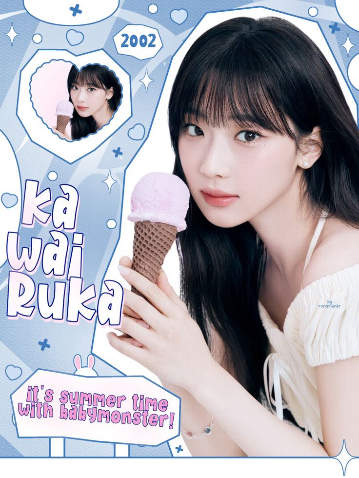 Recent activity shot of Ruka (BABYMONSTER)