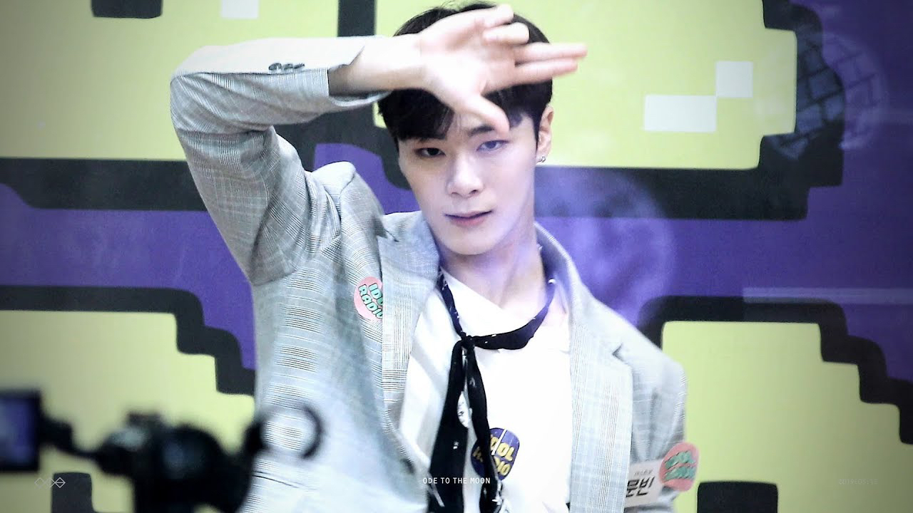 A moment captured by Moonbin (ASTRO)'s fan