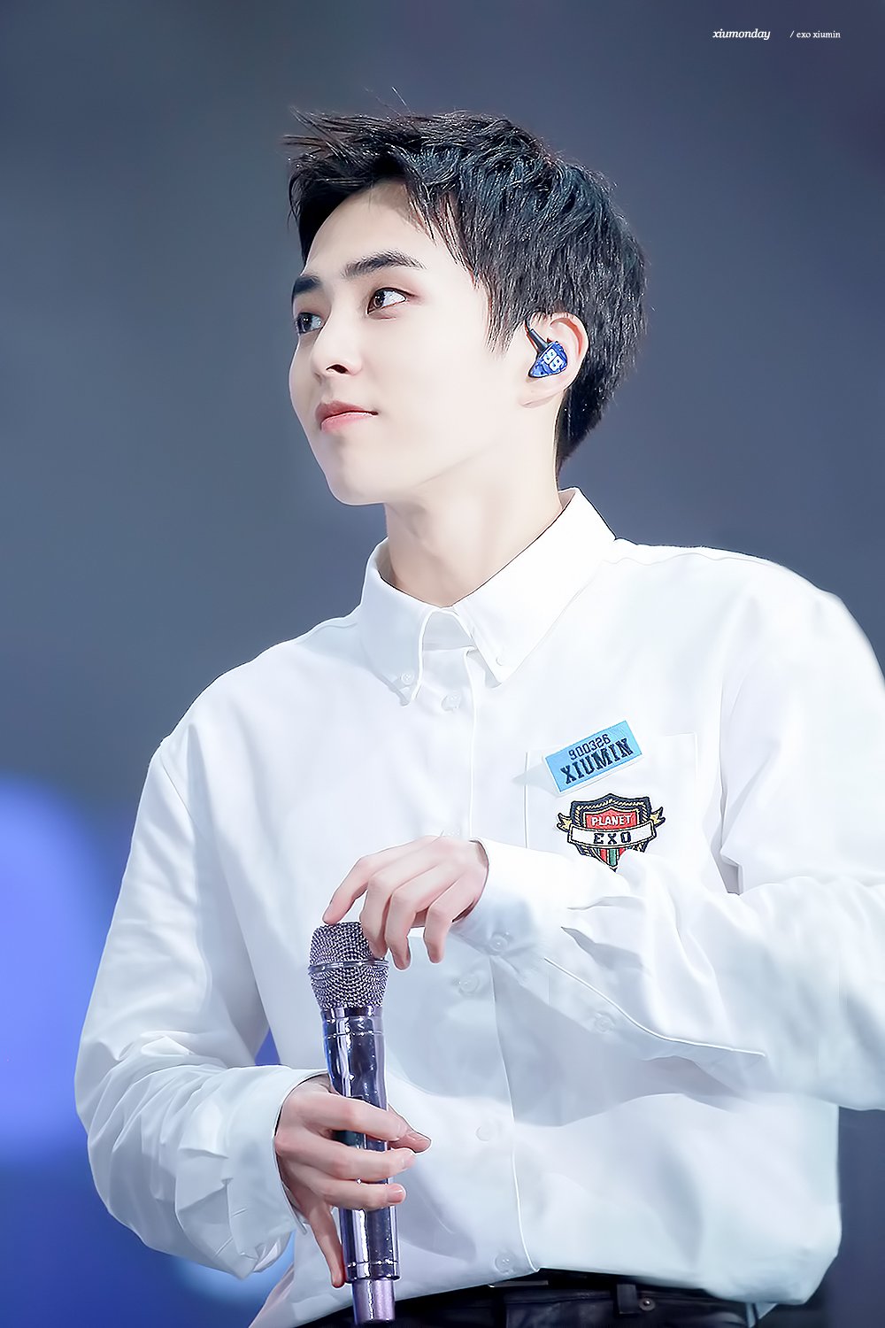 Recent activity shot of Xiumin (EXO)