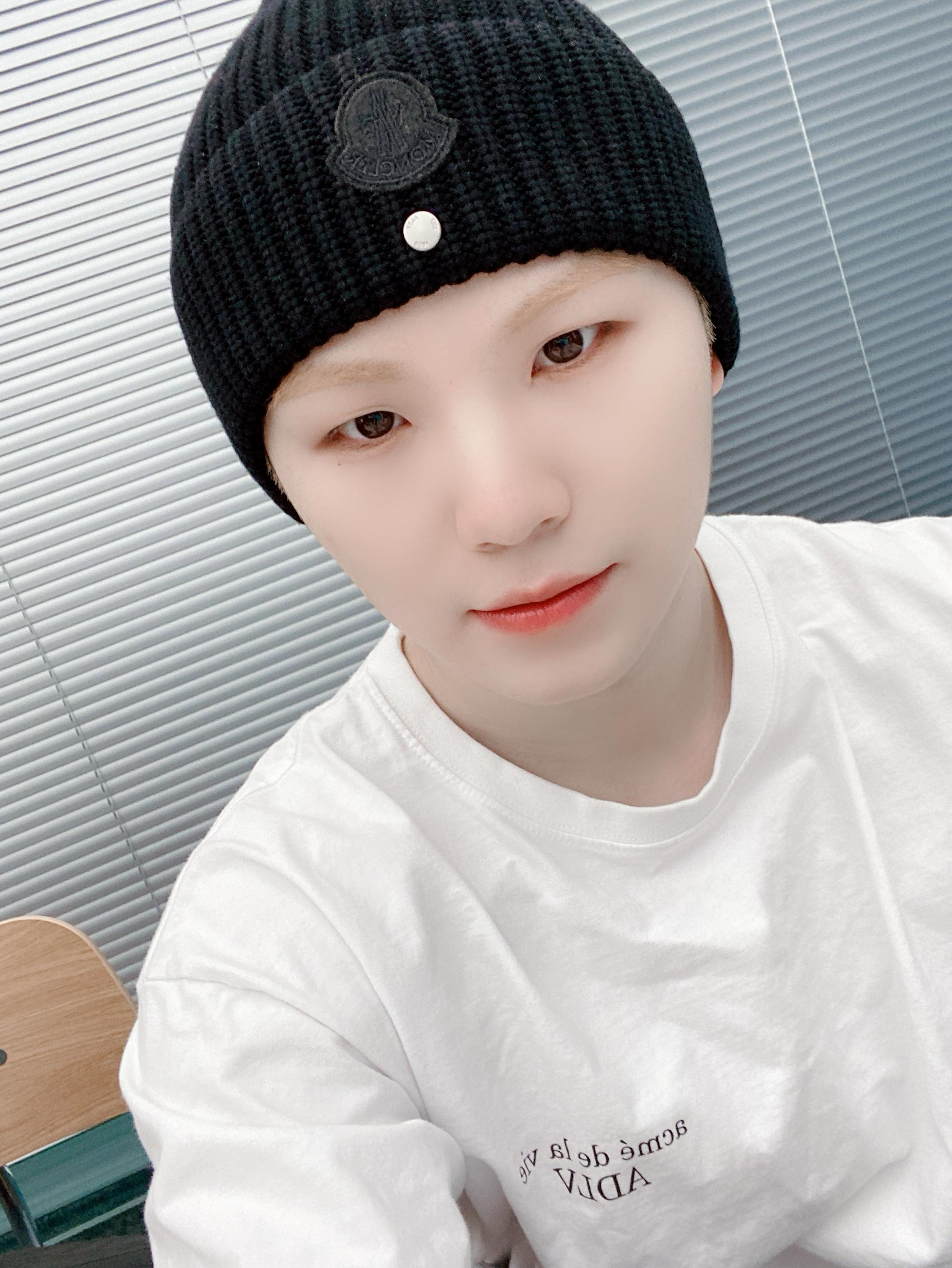 Recent activity shot of Woozi (SEVENTEEN)