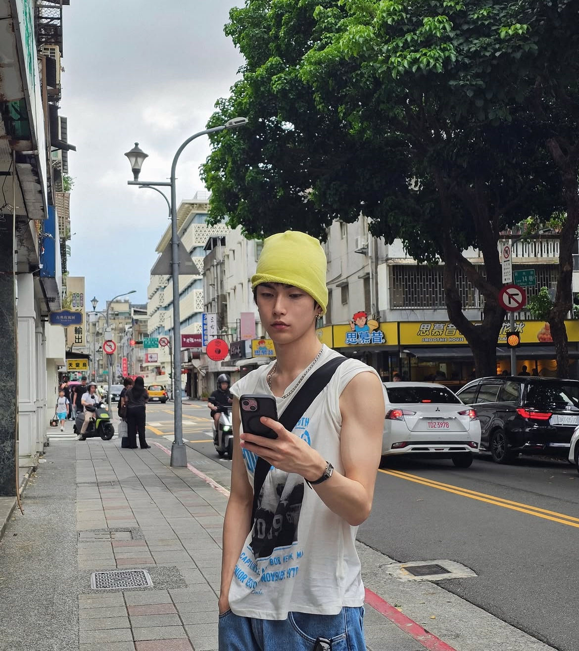 A moment captured by Seunghan's fan