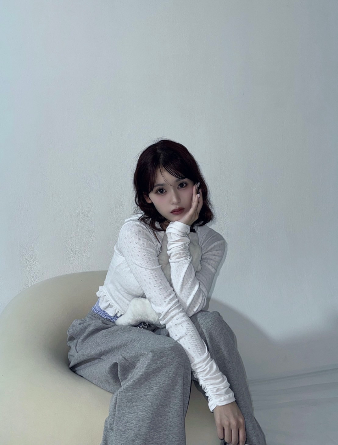 Behind-the-scenes cut of Ishii Ran (ME:I)