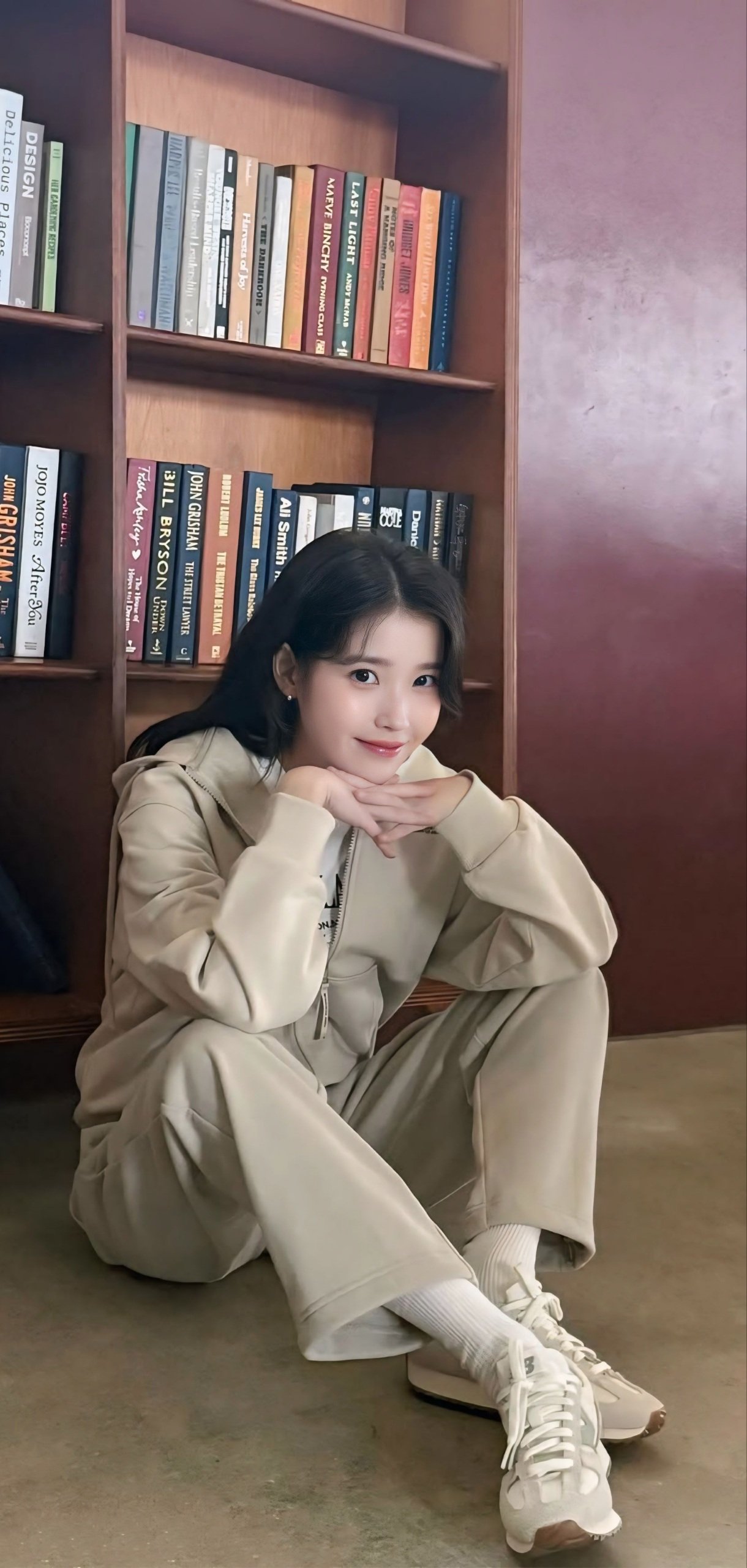 A moment captured by IU's fan