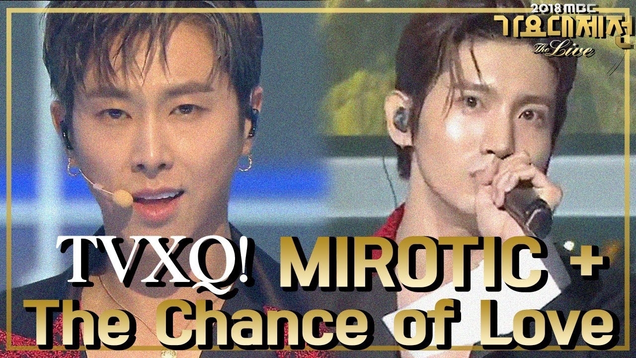 Recent activity shot of TVXQ