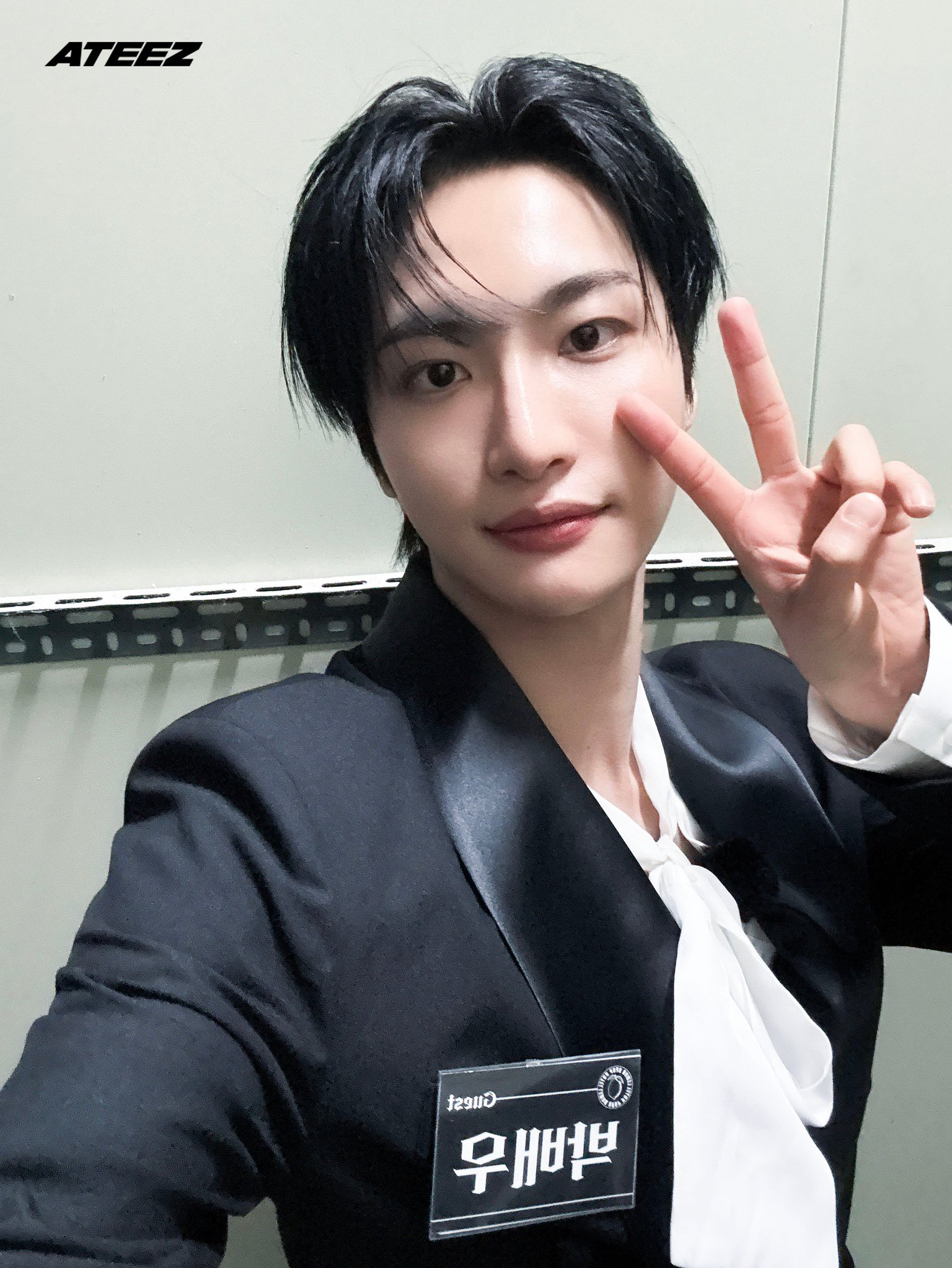 Recent activity shot of Seonghwa (ATEEZ)