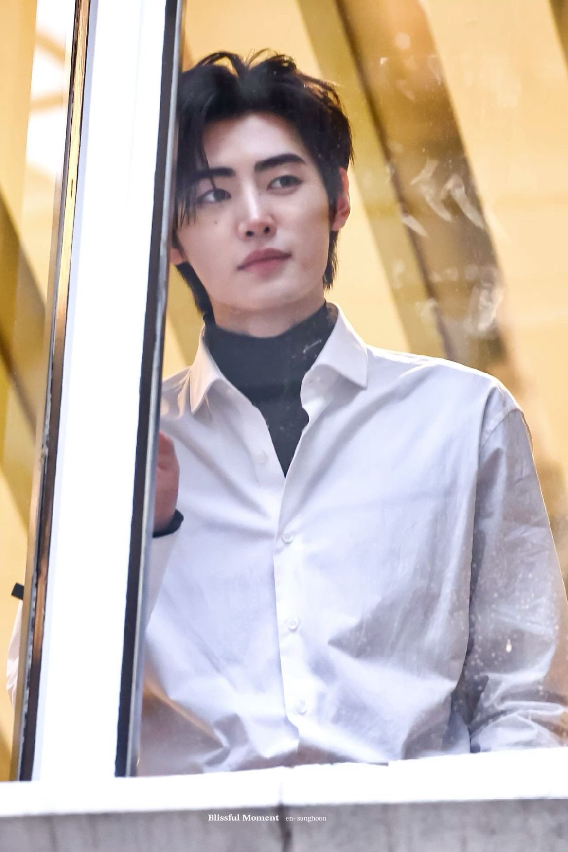 A moment captured by Sunghoon (ENHYPEN)'s fan