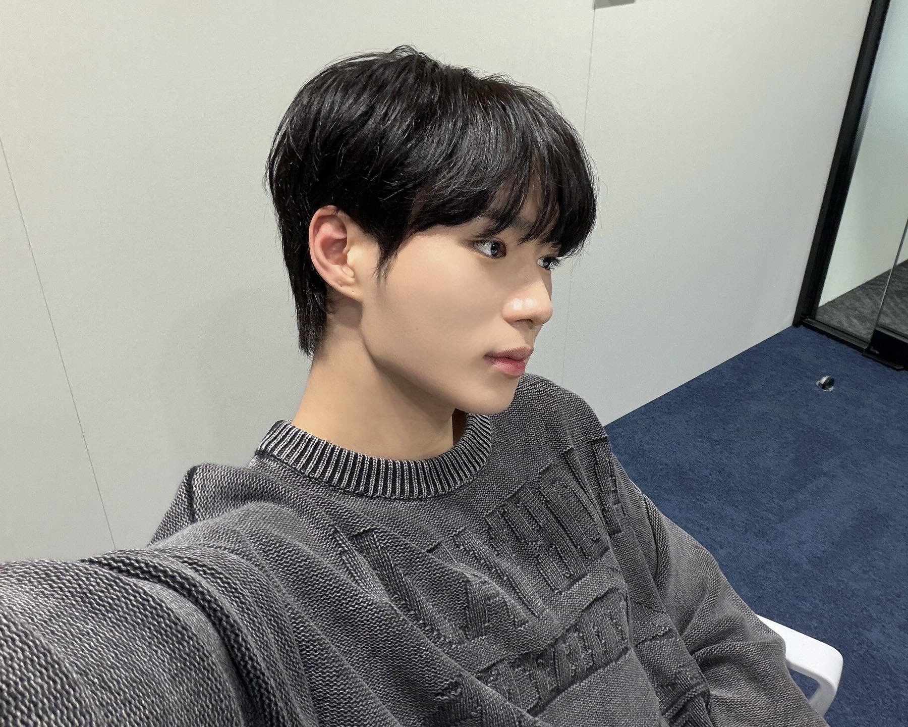 Recent activity shot of Kim Junseo (ALPHA DRIVE ONE)