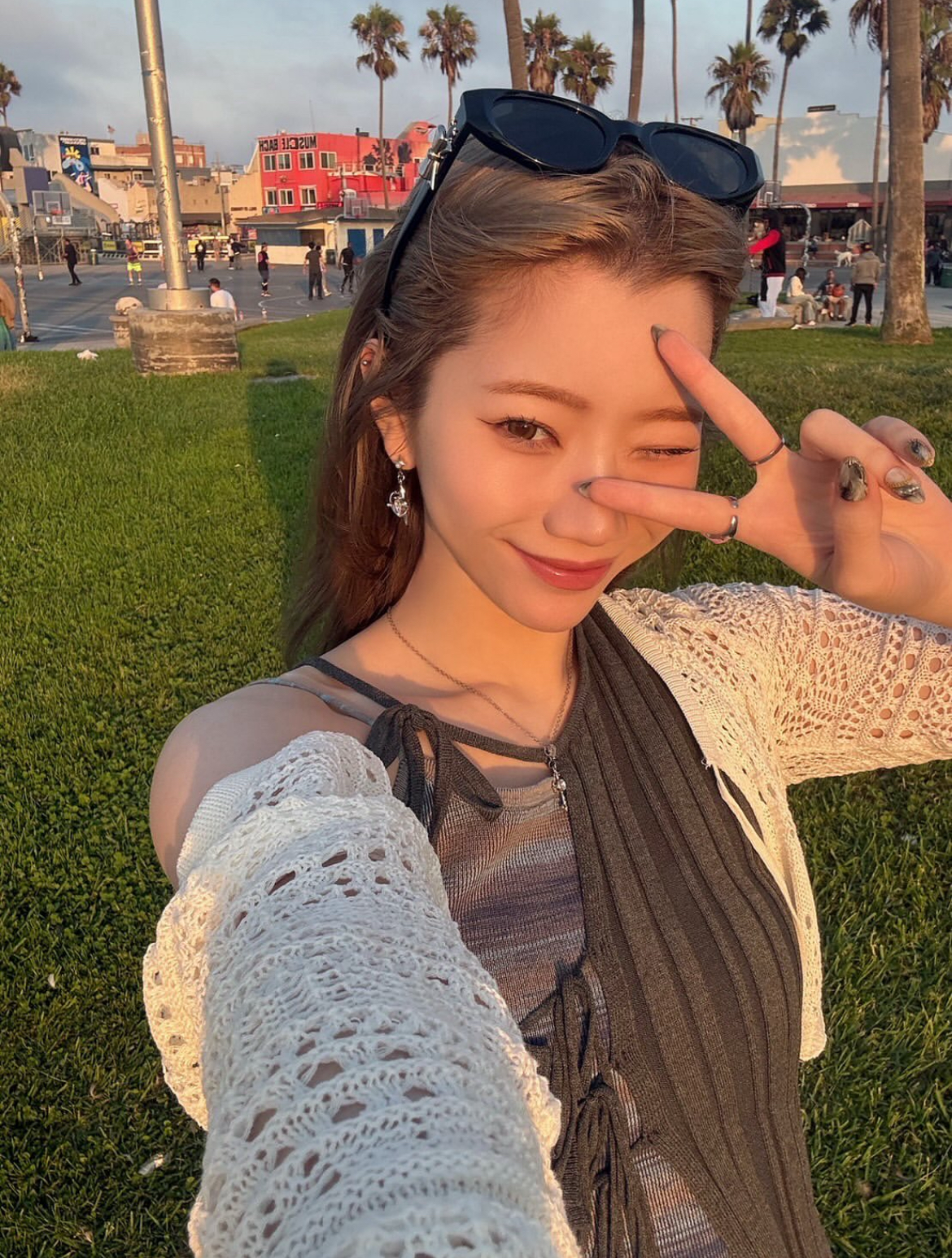 Recent activity shot of Sakaguchi Rino (IS:SUE)