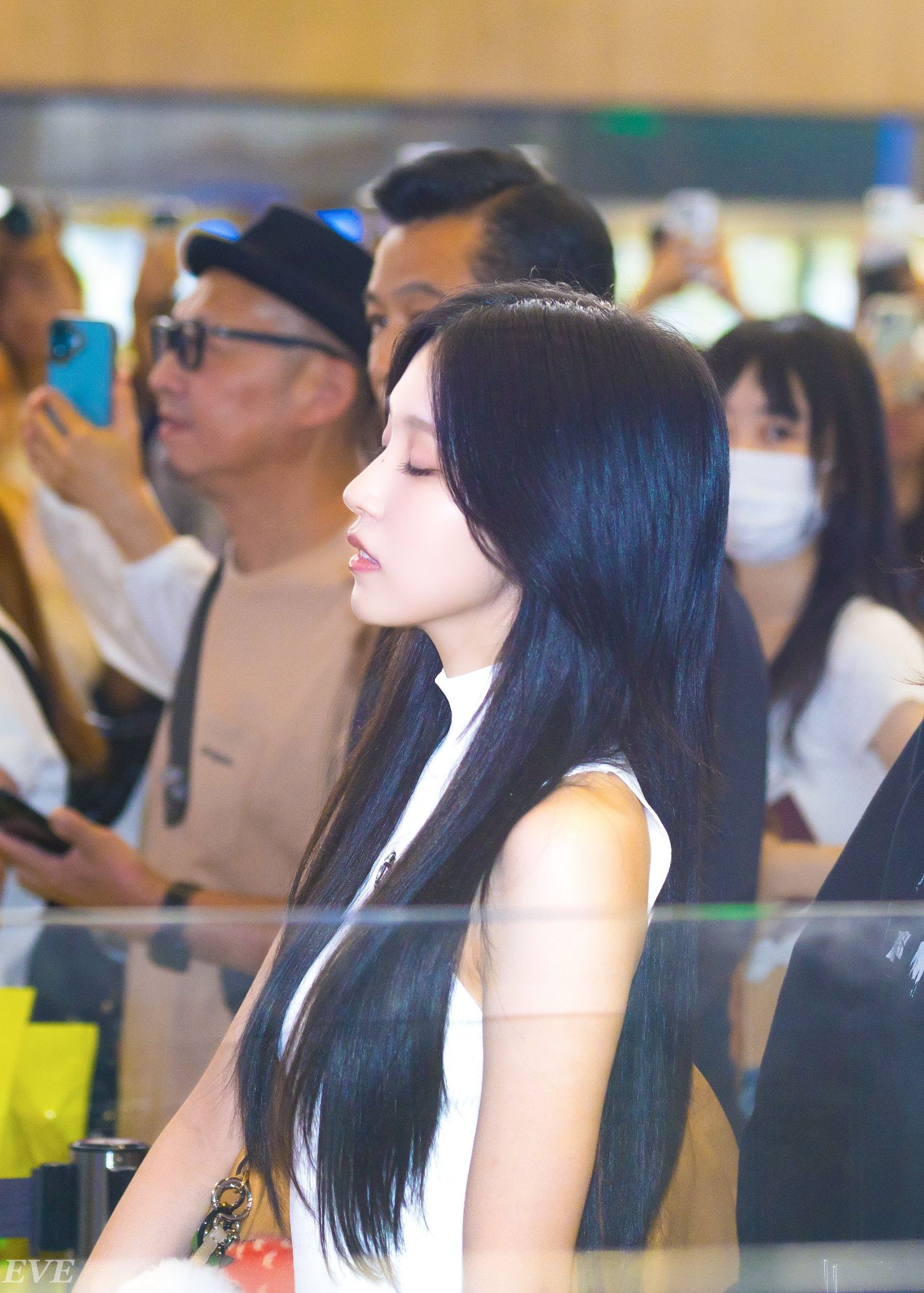 Mina (TWICE)粉絲拍下的瞬間