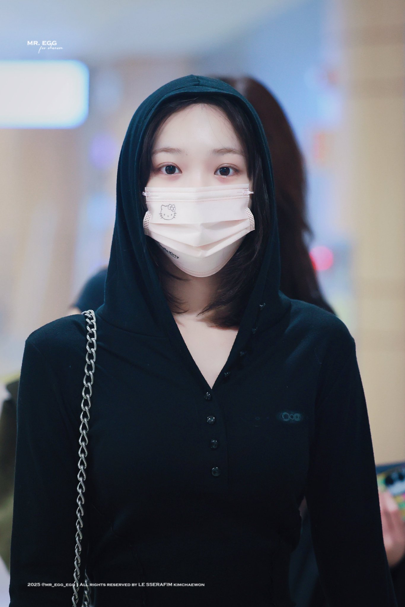 Recent activity shot of Kim Chaewon (LE SSERAFIM)