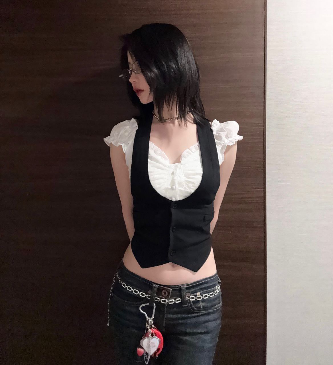 Recent activity shot of Asa (BABYMONSTER)