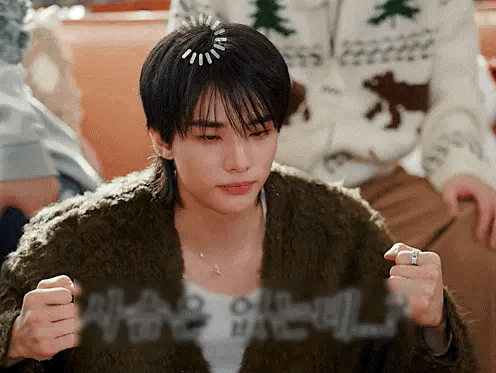 A moment captured by Hyunjin (Stray Kids)'s fan