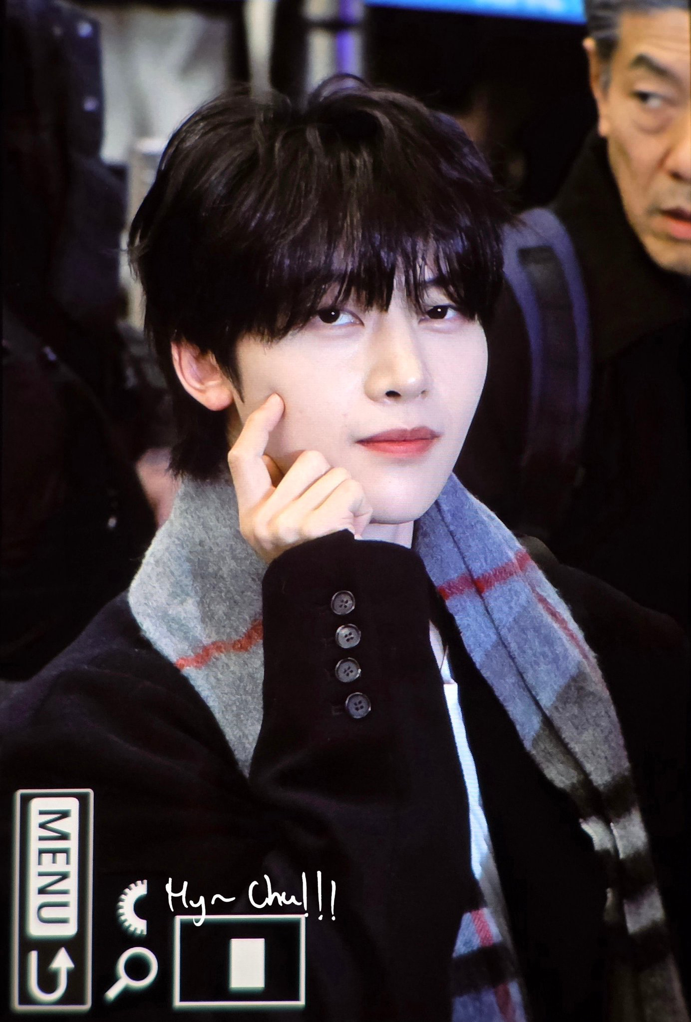 A moment captured by Seok Matthew (ZEROBASEONE)'s fan