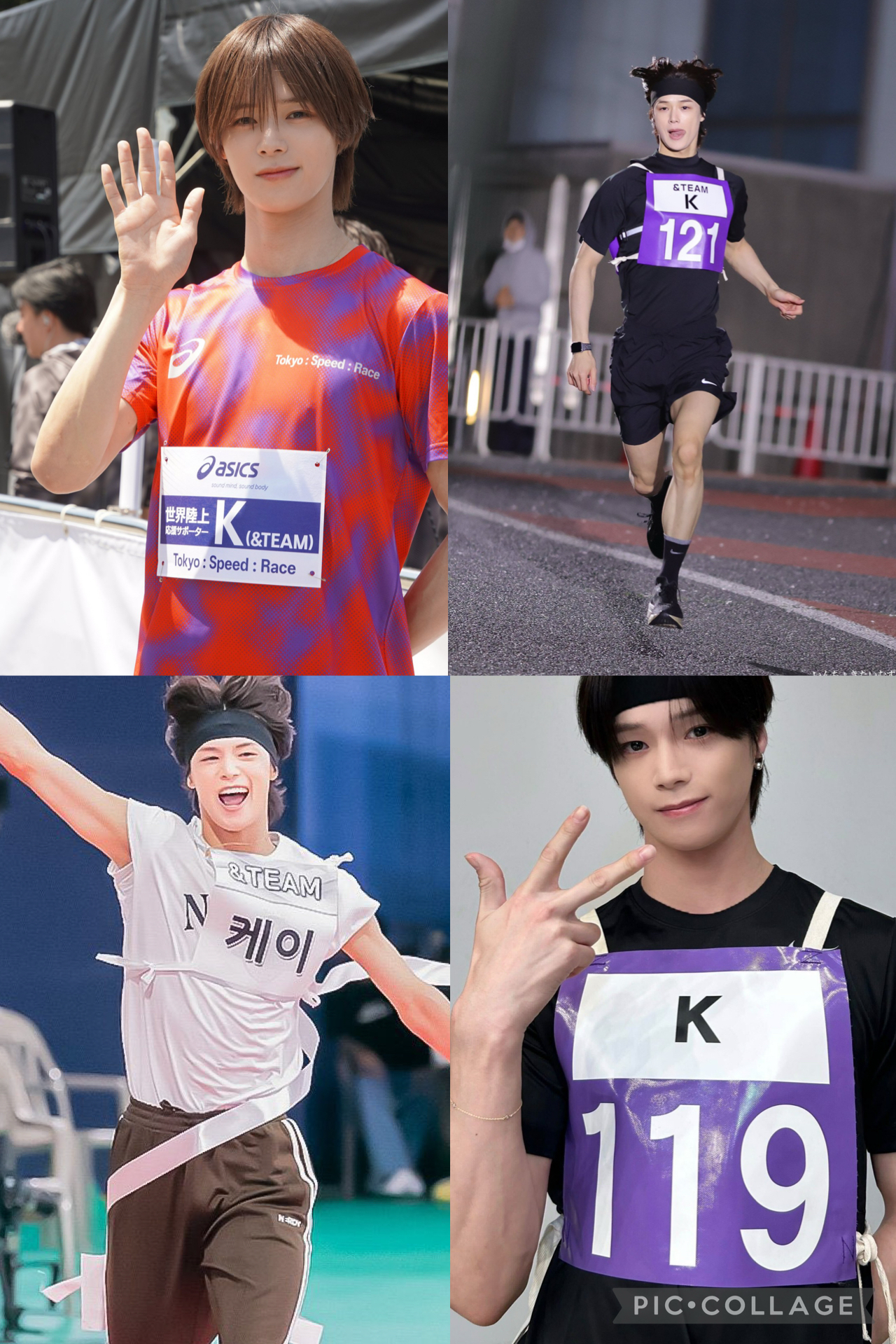 Recent activity shot of K (&TEAM)