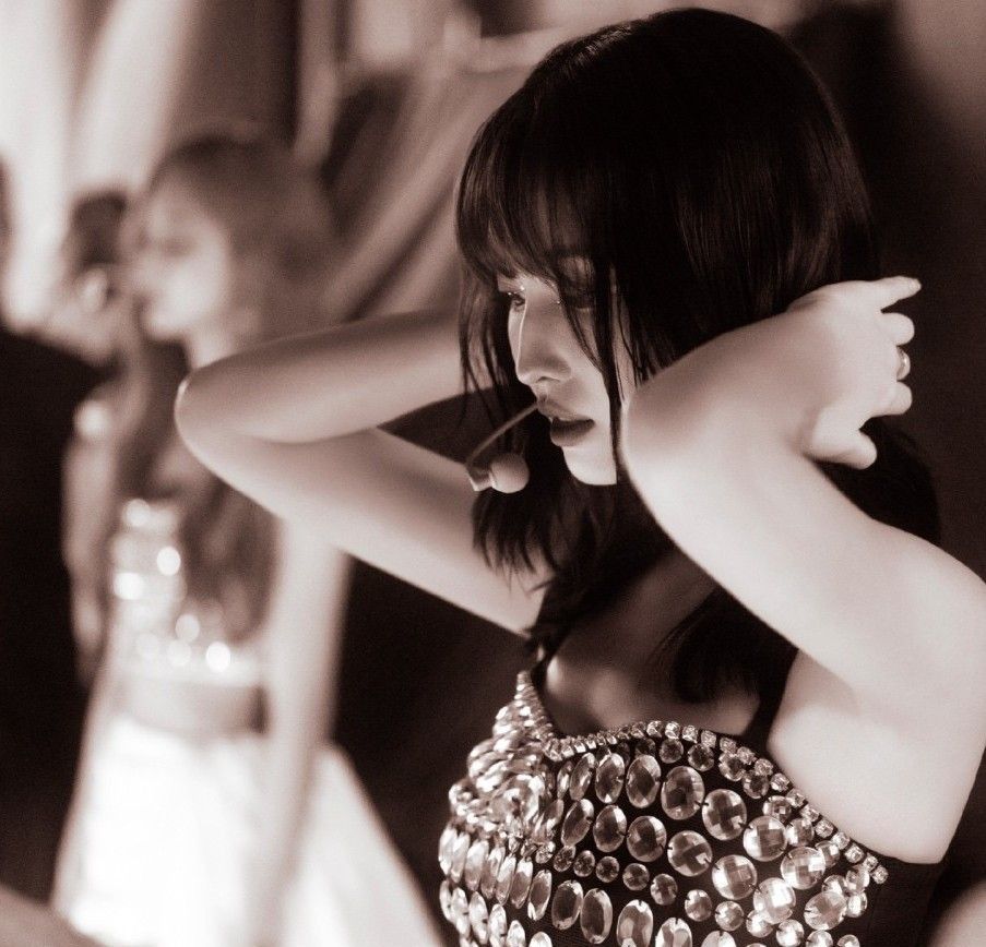 Recent activity shot of Momo (TWICE)