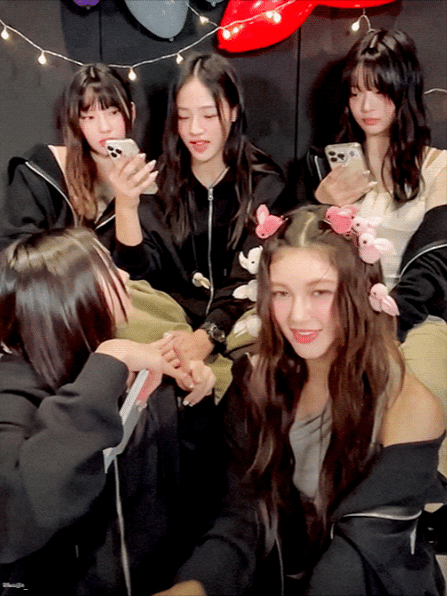 뉴진스 팬이 찍은 순간