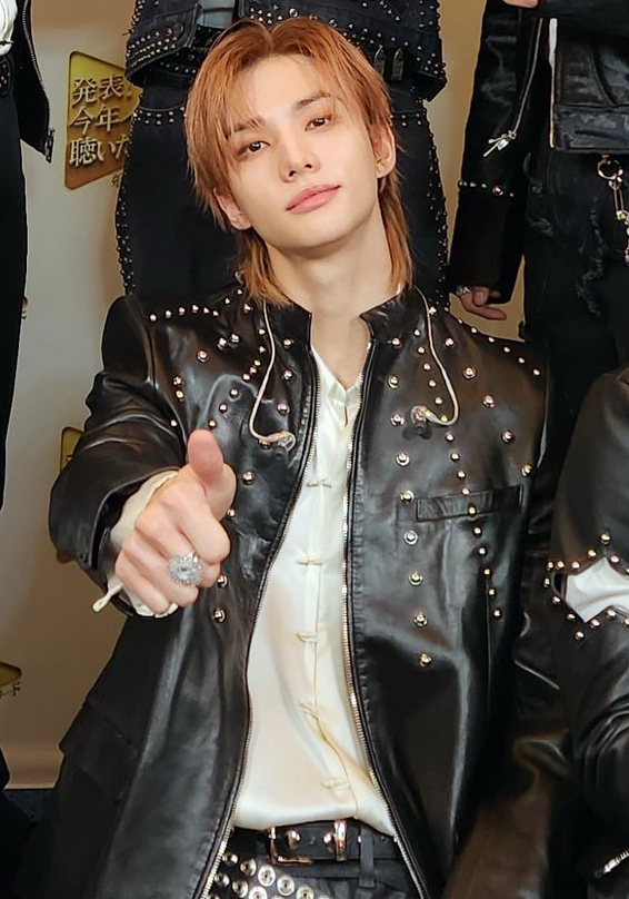 Behind-the-scenes cut of Hyunjin (Stray Kids)