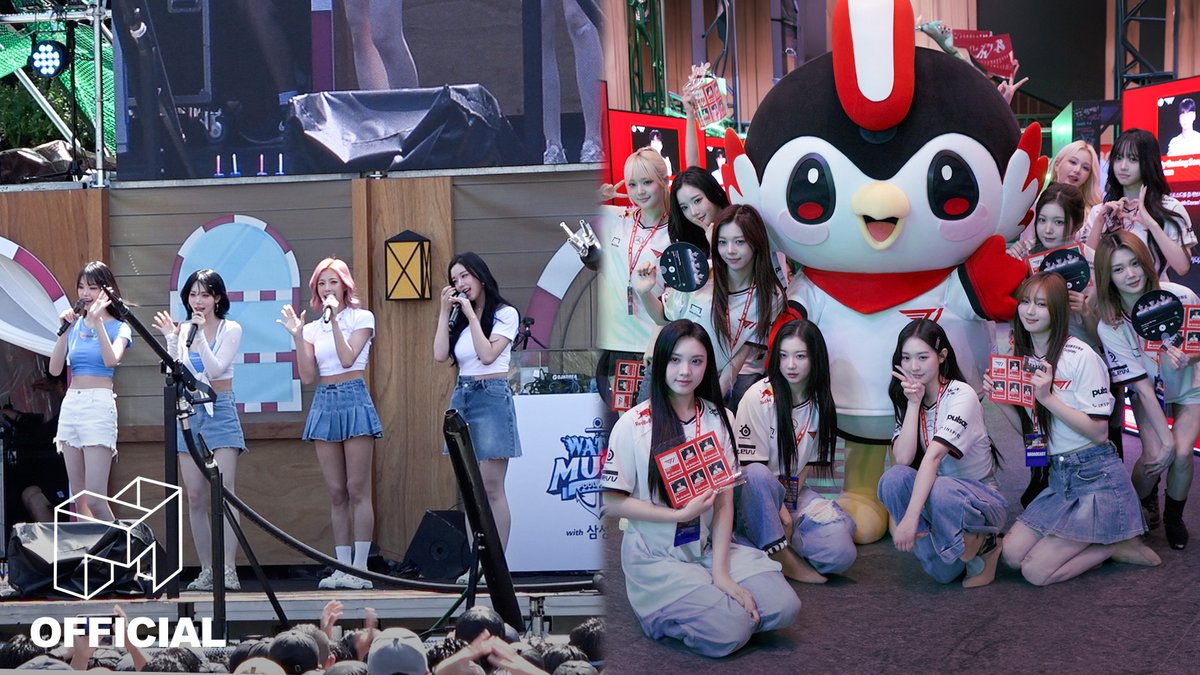 A moment captured by tripleS's fan