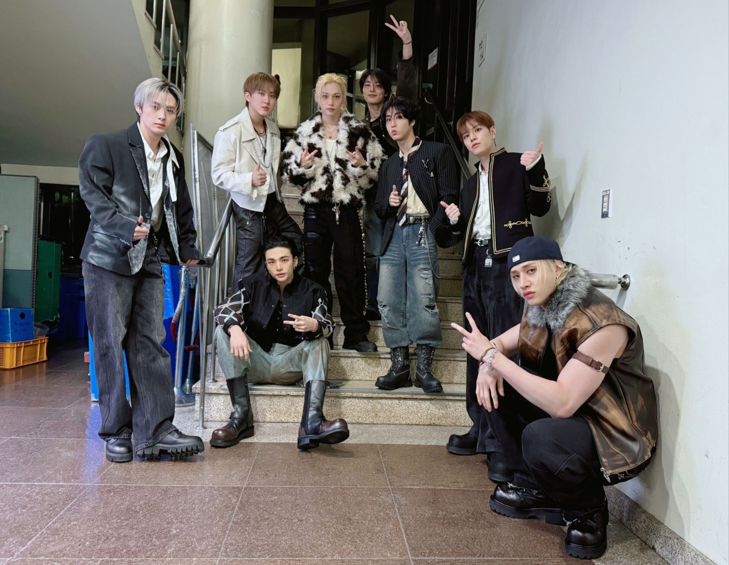 Recent activity shot of Stray Kids