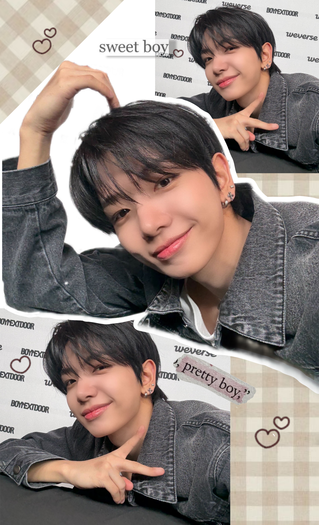 Recent activity shot of Myeong Jaehyun (BOYNEXTDOOR)