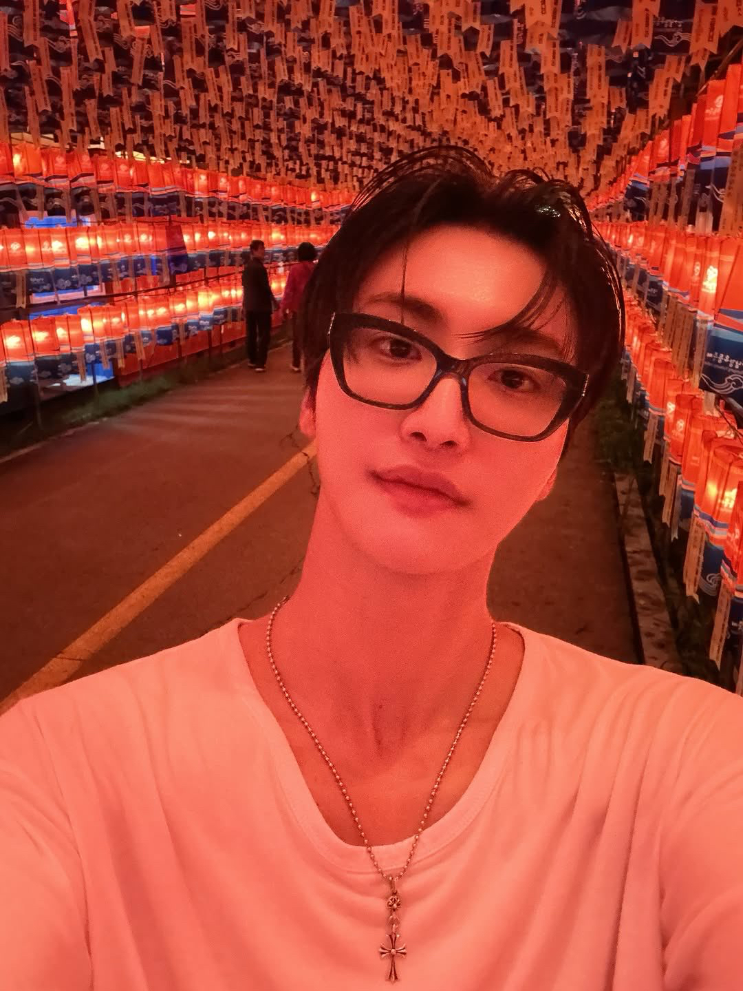 A moment captured by Seonghwa (ATEEZ)'s fan