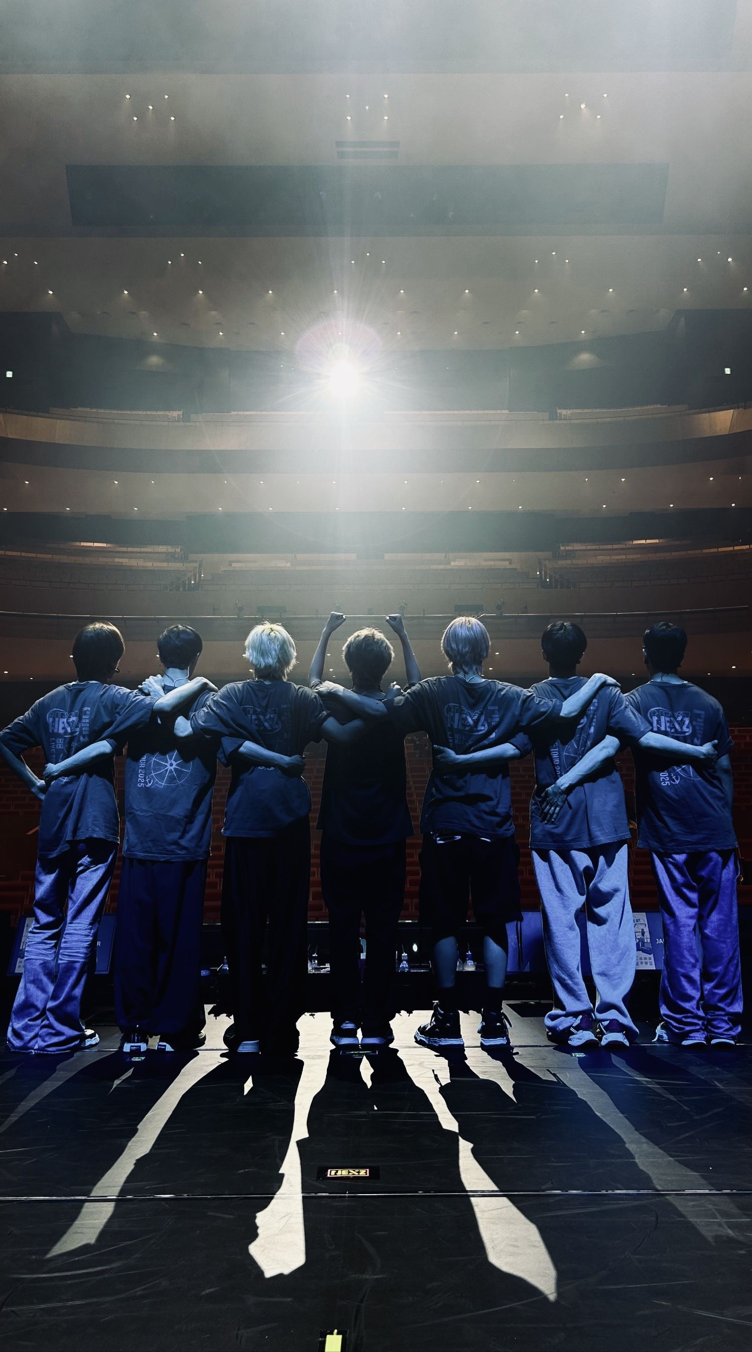A heartfelt wallpaper shared by Yu (NEXZ)'s fans