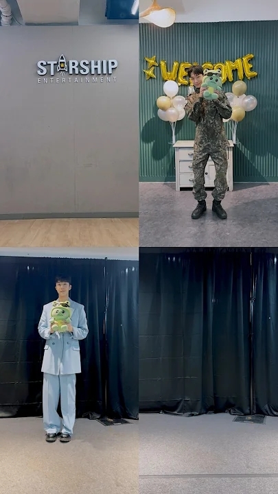 A moment captured by Shownu (MONSTA X)'s fan