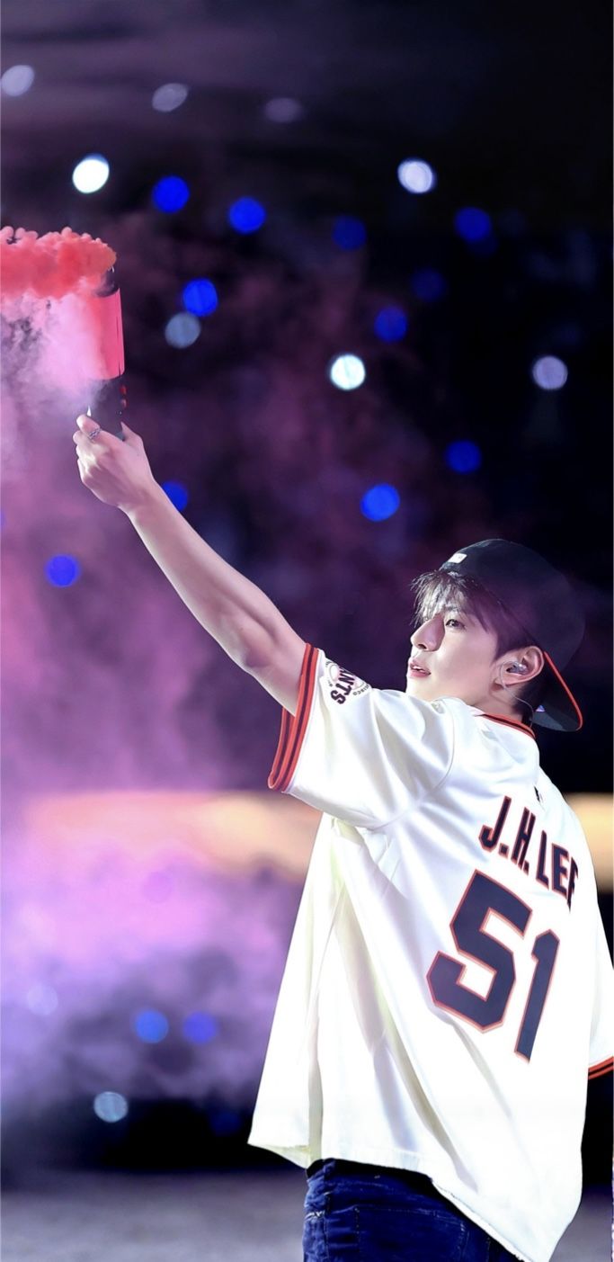 Recent activity shot of Seungmin (Stray Kids)