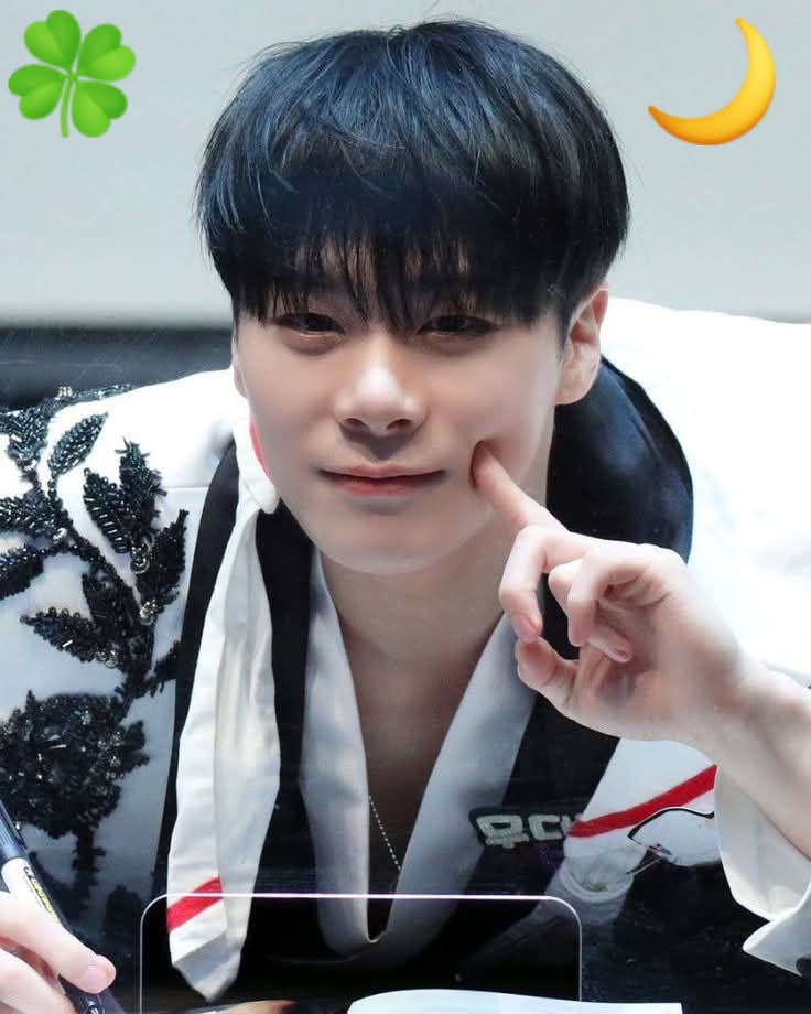 Recent activity shot of Moonbin (ASTRO)