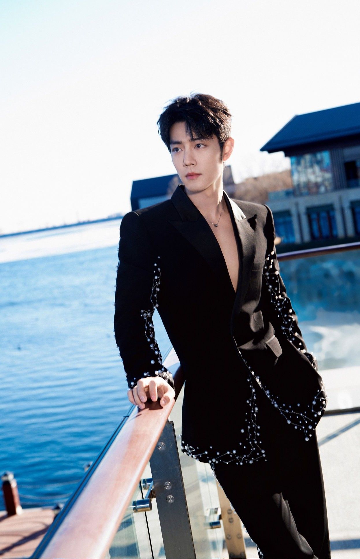 Behind-the-scenes cut of Xiao Zhan