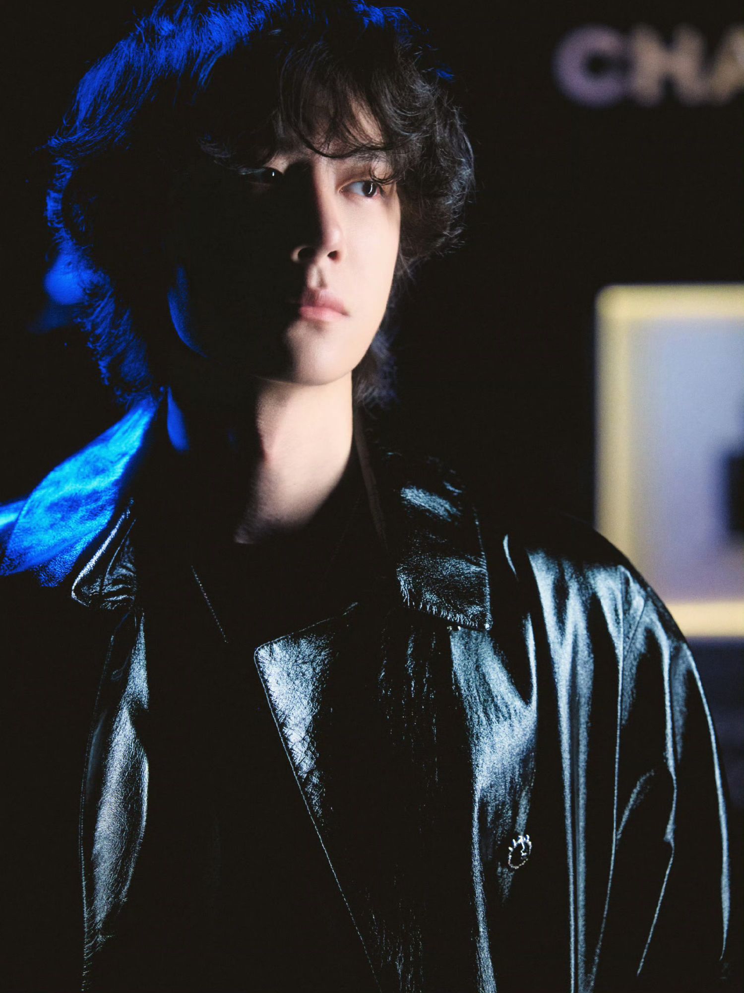 Recent activity shot of Wang Yibo
