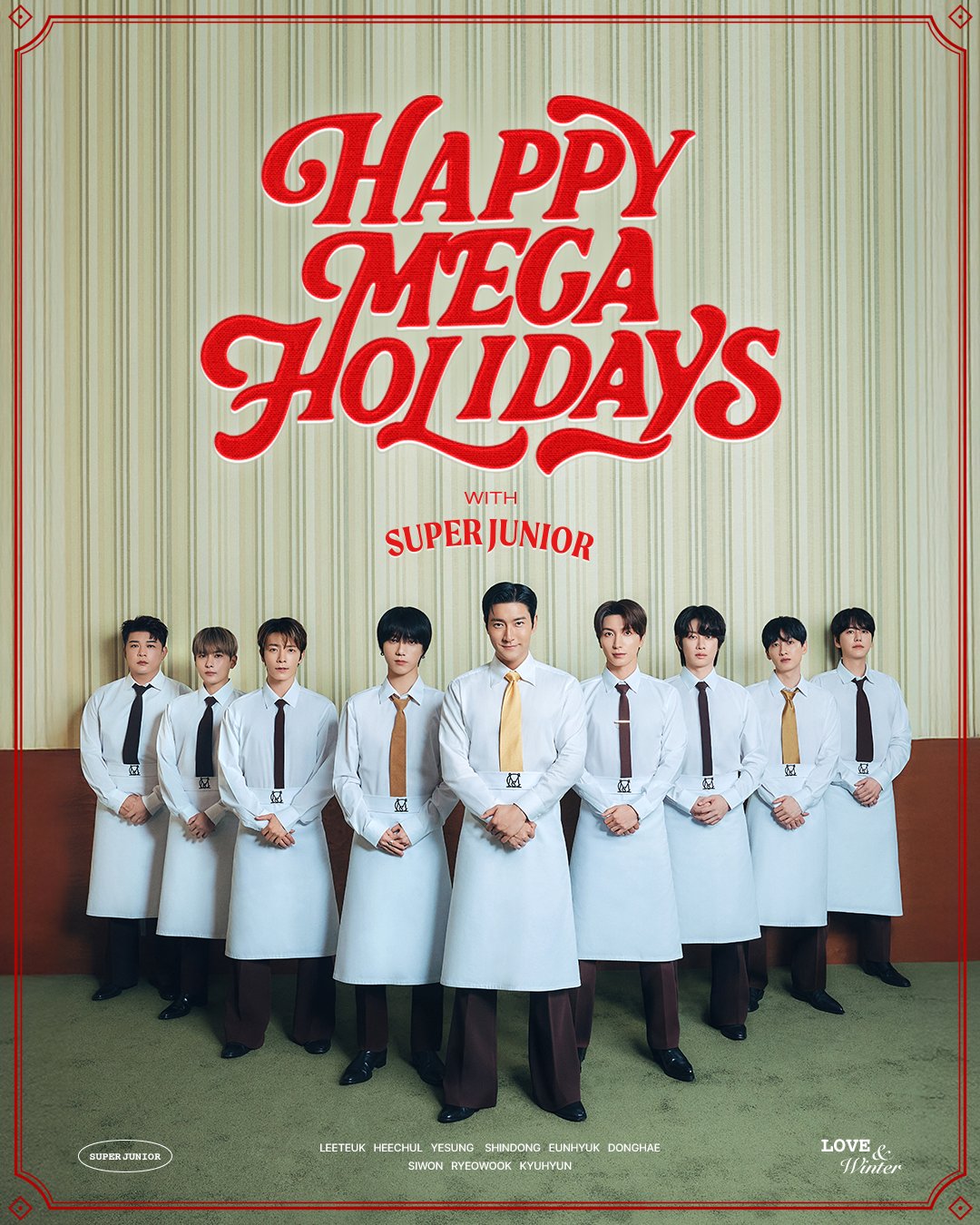 Recent activity shot of Super Junior