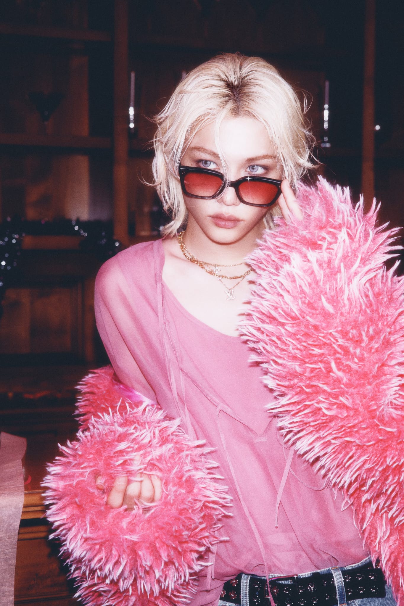 Recent activity shot of Felix (Stray Kids)